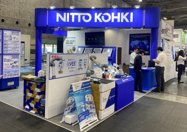 モノづくりワールド日東工器のブース
