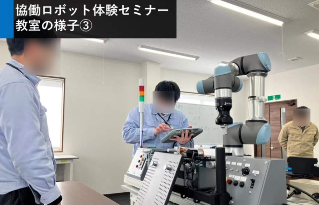 iCOM技研のロボットスクールの様子