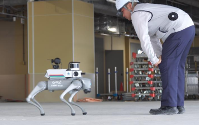 大成建設とTechShareが開発！四足歩行ロボットが建設現場に革新！