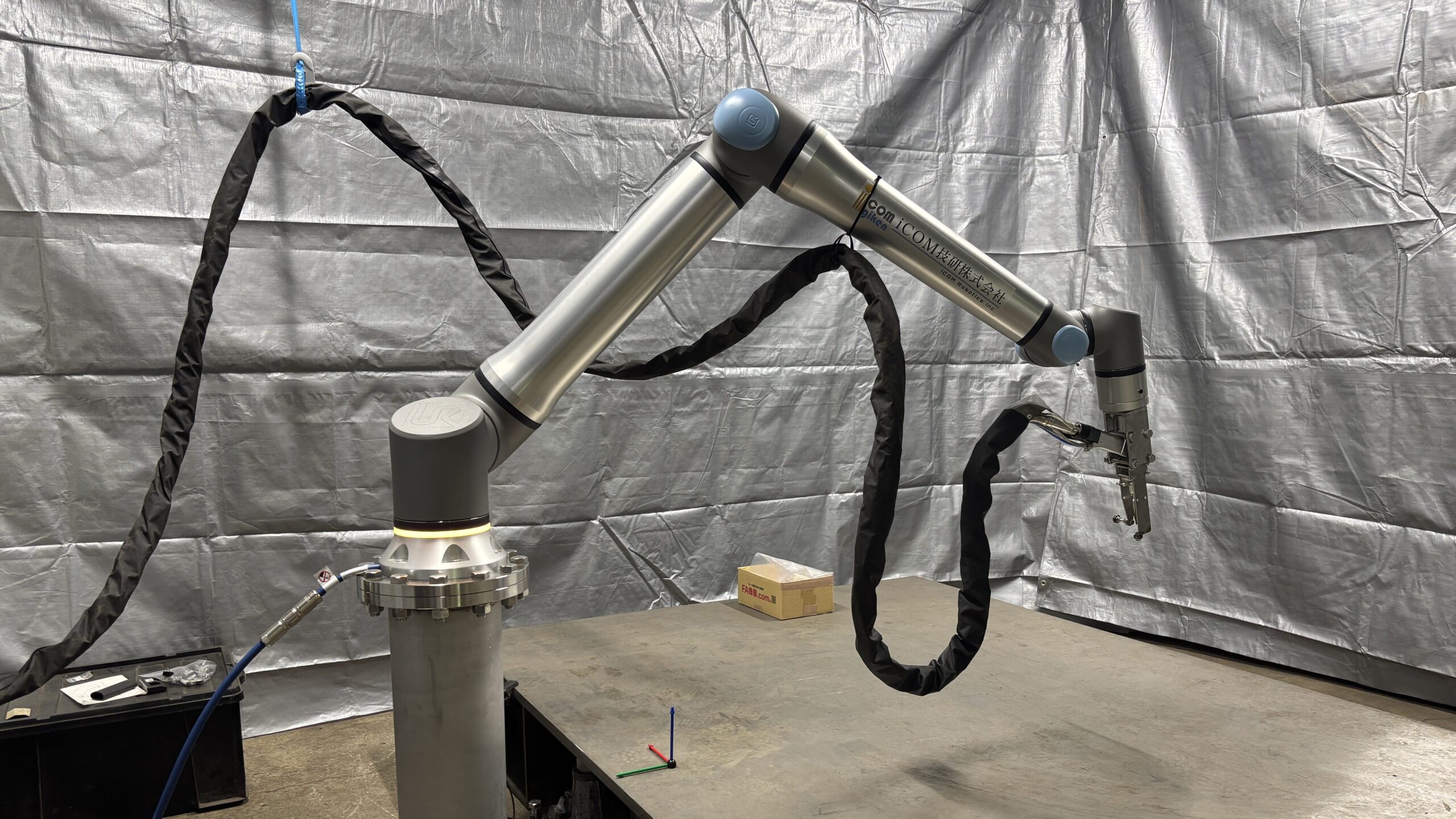 協働ロボットレーザー溶接システム