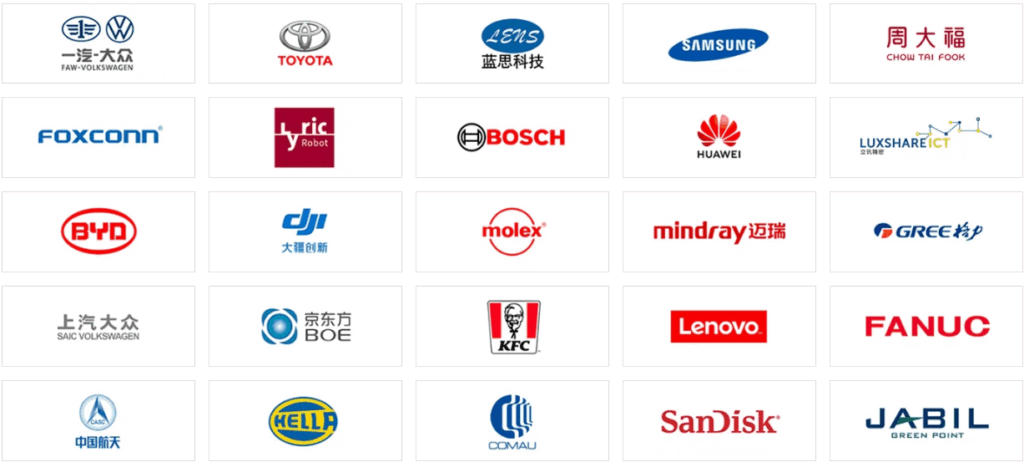 DH-Robotics導入事例のある企業