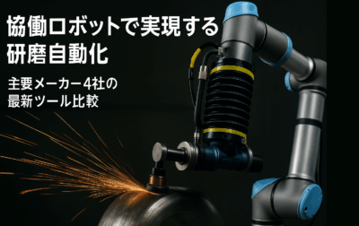協働ロボットで実現する研磨自動化｜主要メーカー4社の最新ツール比較