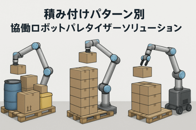 混載・移動式・高積み対応！積み付け別に選ぶ最適なパレタイザー徹底ガイド