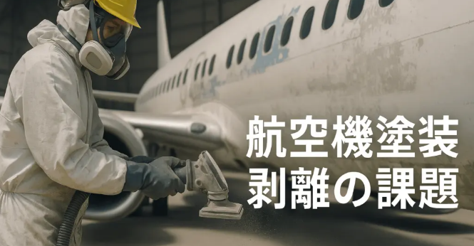 航空機塗装剥離の課題