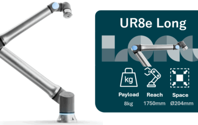 【新製品解説】ユニバーサルロボット UR8e Long｜従来機との違いと製造業での活用事例
