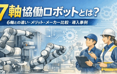 7軸協働ロボット完全ガイド｜メリット・デメリットと主要メーカー比較【導入事例】