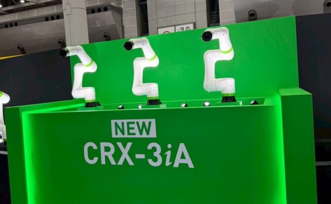 【新製品解説】FANUC協働ロボット CRX-3iA ｜従来機との違いと製造業での活用方法