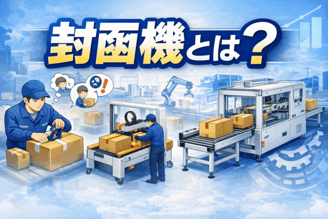 封函機とは？種類・自動化のメリット・全自動と半自動の違いを徹底解説【2026年版】