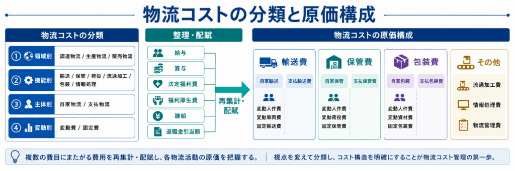 物流コスト管理には管理会計の視点が必要