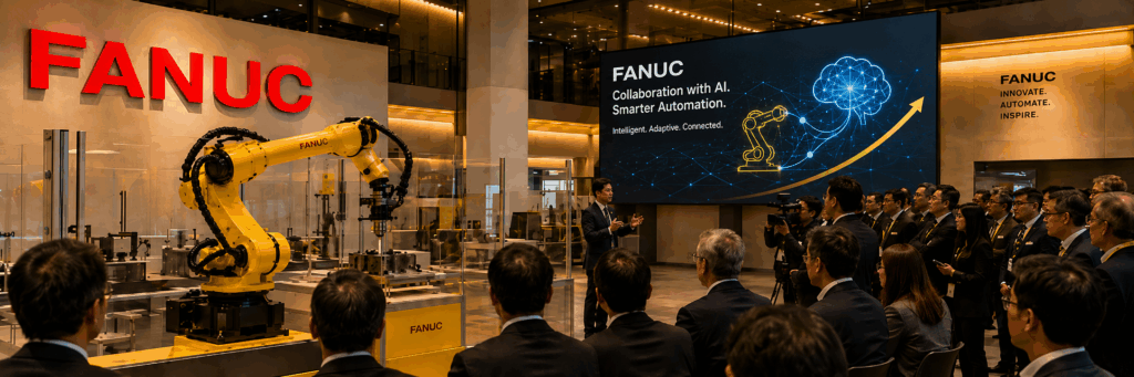 AIとの連携で注目されているFANUC