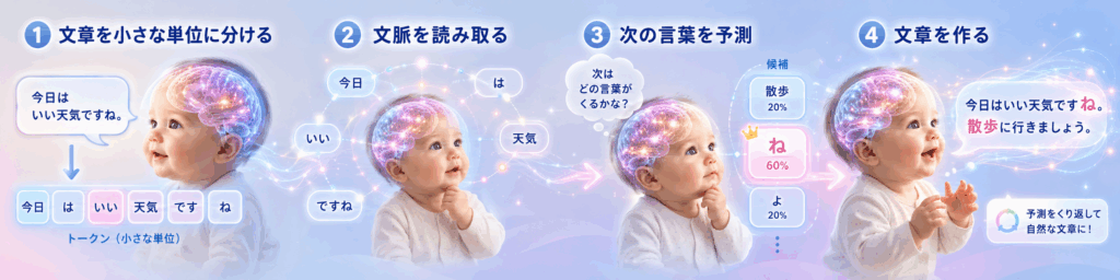 言語処理のフロー