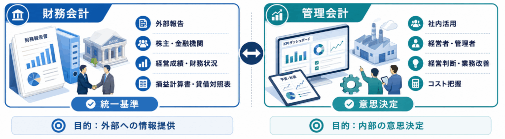 財務会計では正確な物流コストを把握しにくい