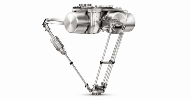 FANUC DR/8-16B Stainless（食品市場向けオールステンレスロングリーチパラレルリンクロボット）