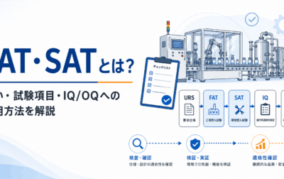FAT・SATとは？違い・試験項目・IQ/OQへの活用方法を解説