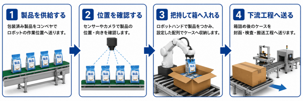ロボットケーサーの仕組み