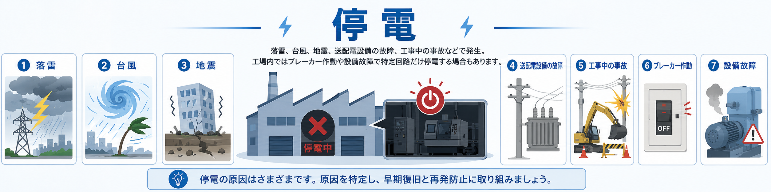 停電
