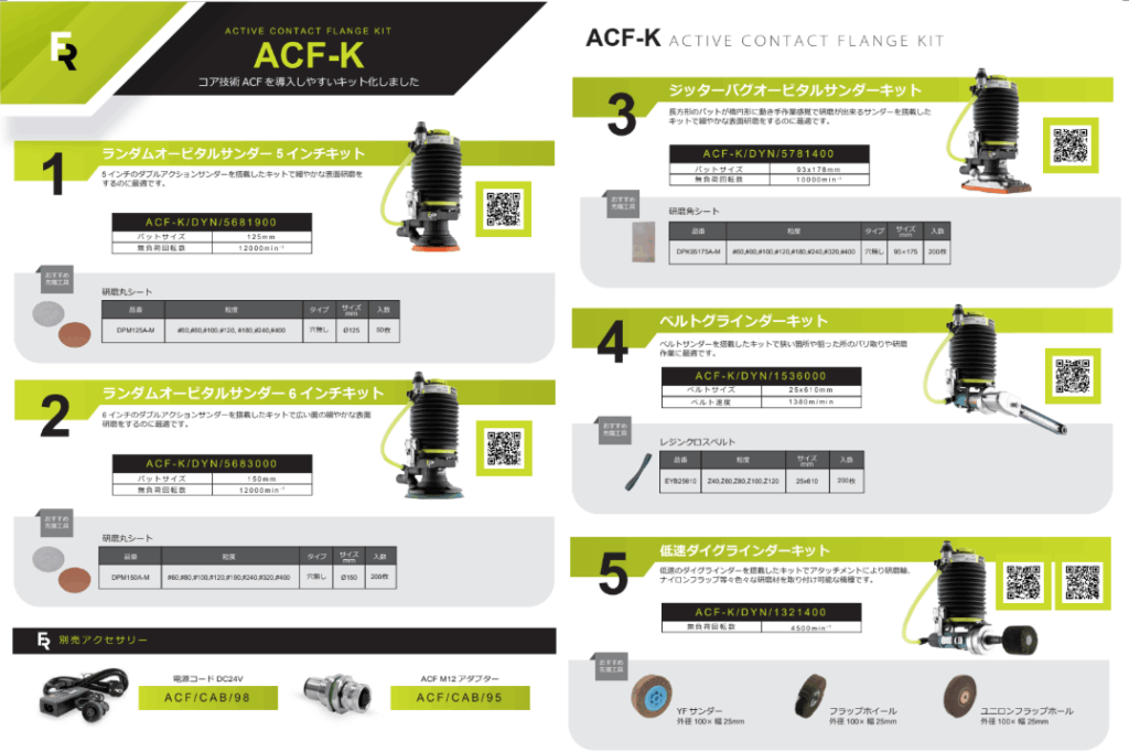 FerRobotics ACF-K対応工具例
