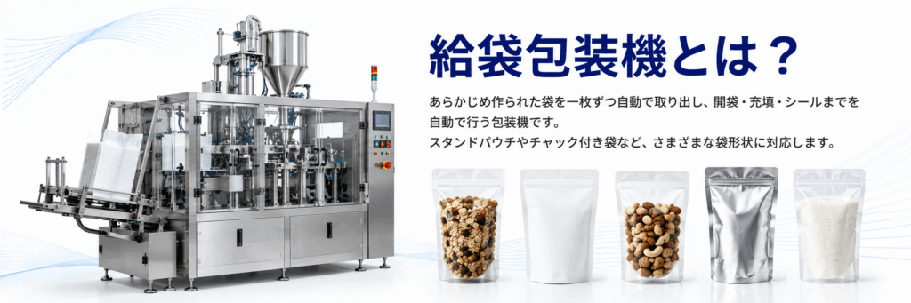 給袋包装機とは