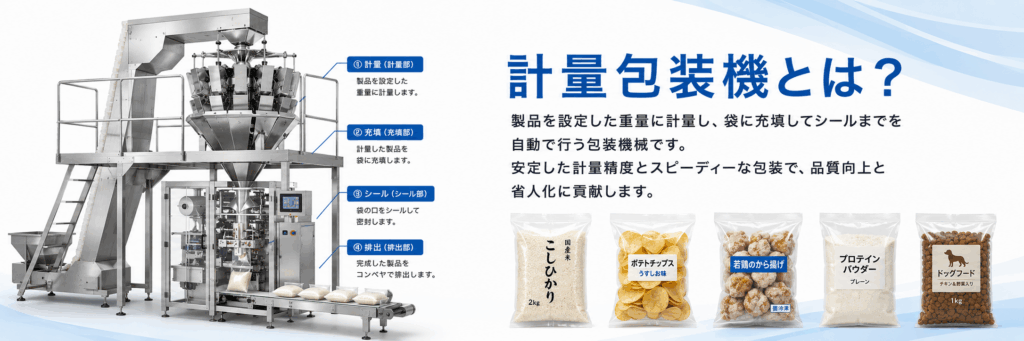 計量包装機とは